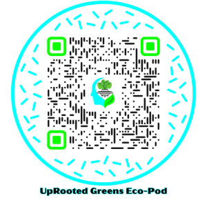 UpRooted Greens Eco-Pod Page QR Code(SM) UpRooted Greens Eco-Pod Page QR Code(SM)