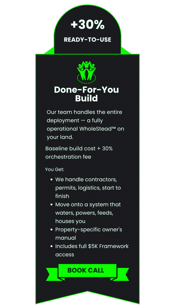The WholeStead™ Framework from UpRooted Greens DIY Builds